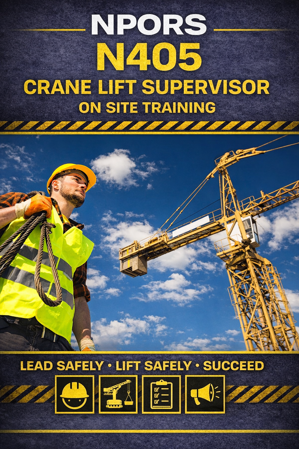 Crane lift supervisor N405