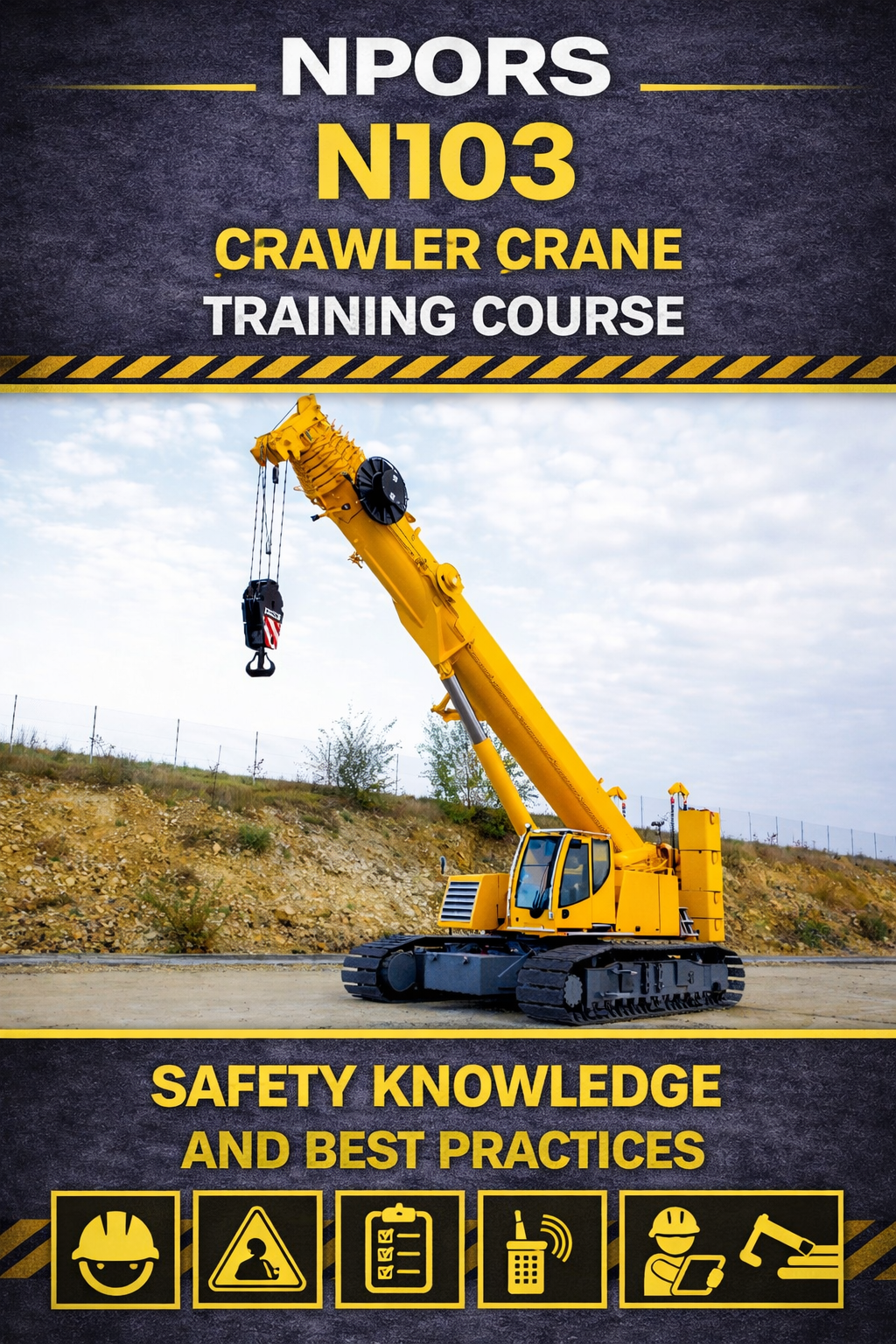 Crawler crane trainingN103