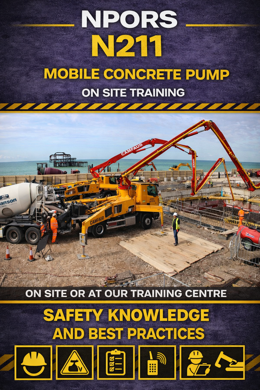 Mobile concrete pumpN211