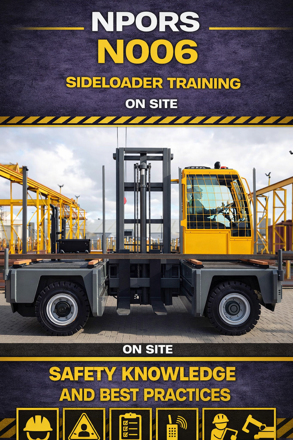 NPORS N006 sideloader