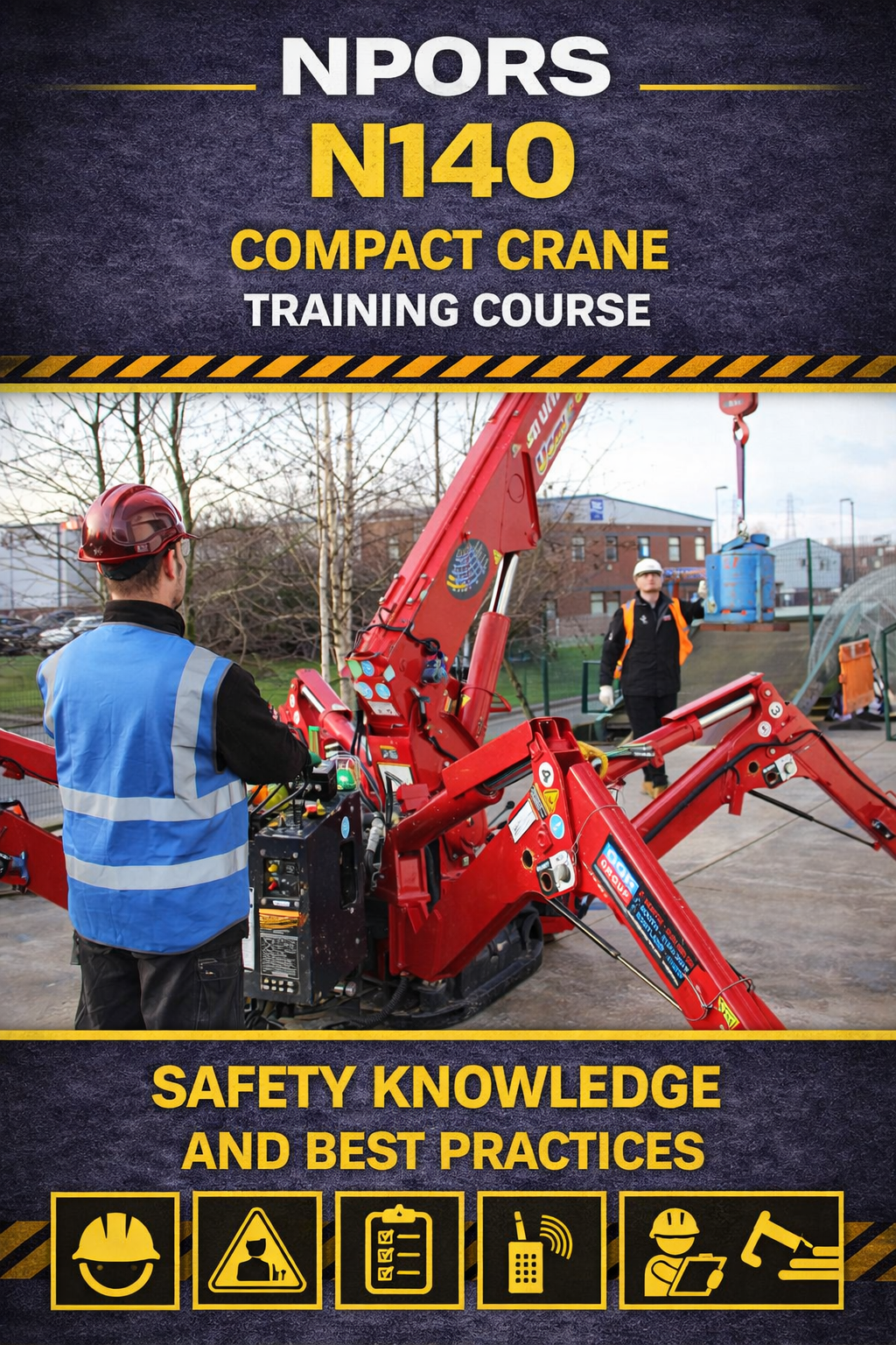 NPORS N140 crane training promotion