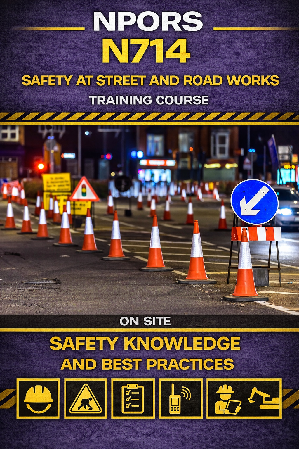 NPORS N714 road works safety course